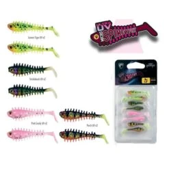 Fox Rage Micro Spikey Shads Ultra UV Mixed 4cm