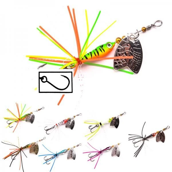 Spro Larva Mayfly Micro Spinner 5cm 4g SH