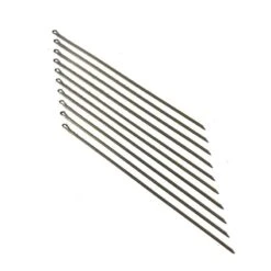 RVS Aasnaald Met Sluiting 13cm 10 Stuks