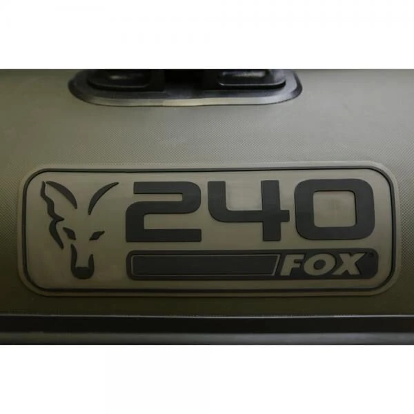 Fox 240 Inflatable Rubber Boat 2.4m Green - Image 3