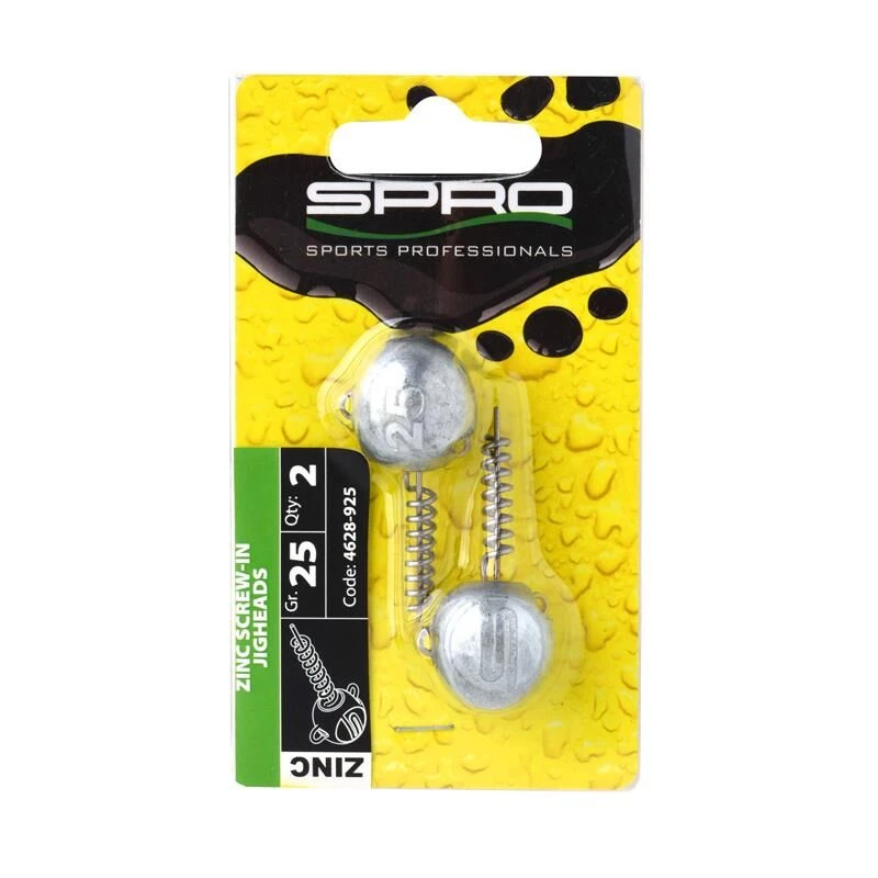 Spro Zinc Screw-In Jigheads 2 Stuks - Image 3