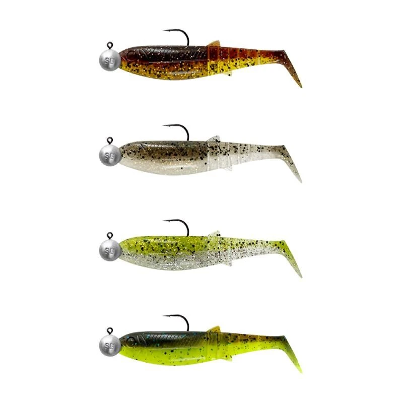 Savage Gear Cannibal Shad Clearwater Mix
