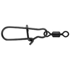 Spro Matt Black Easy Snap Rolling Swivel